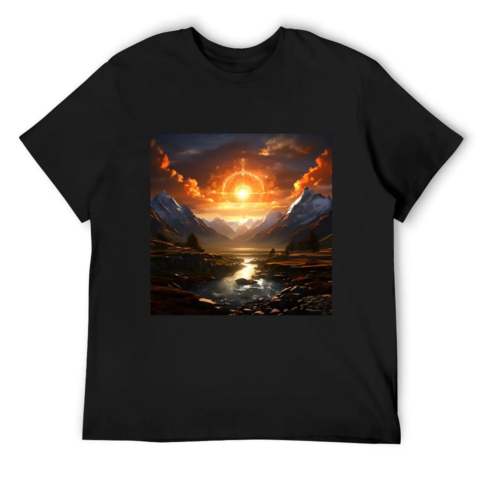 Tranquil Twilight T-Shirt anime tshirt anime figures big and tall t shirts for men