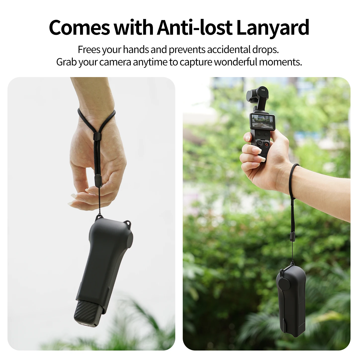 Gimbal-Aufbewahrungstasche für DJI Osmo Pocket 4 Kamera mit rutschfester Silikonbasis, unterstützt das Laden während der Nutzung von Fotografie-Zubehör. – Detail 18