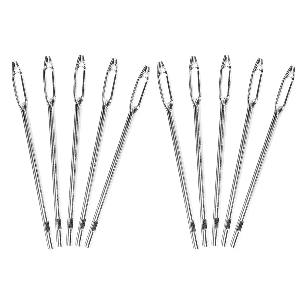 

8Pcs Tire Plug Needles Flat Tire Repair Tools Car Patch Plugs Automotive Bike Replacement Needle Set Compact Vehicle Accessory