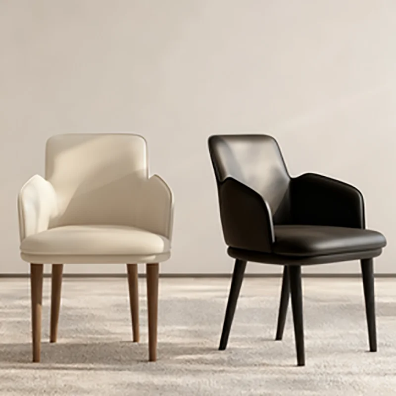 

Set Of 2 Comfortable Dining Chairs Premium Classic Trendy French Dining Chairs Minimalist Modern Chaise Salle A Manger Furniture