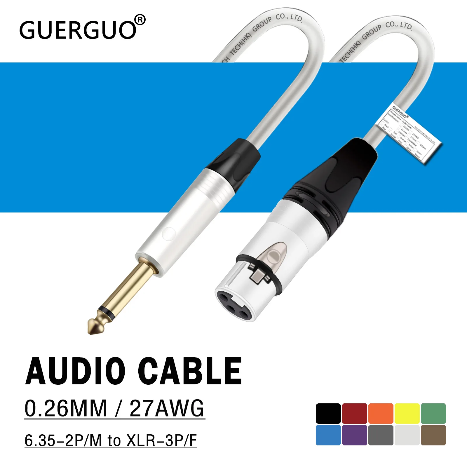 6.35mm mono macho ts jack para 3pin xlr macho/fêmea cabo de áudio para gravação pro extensão microfone cabo misturador alto-falante amplificador ao vivo