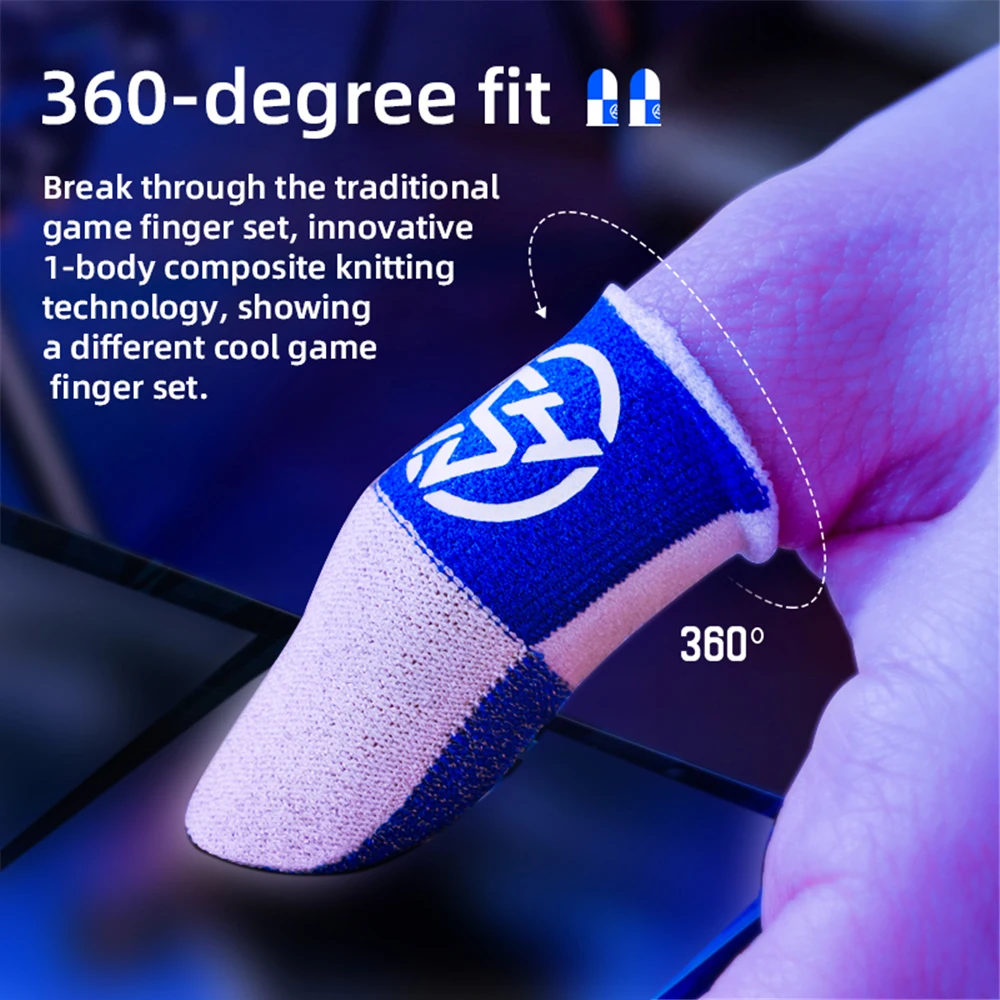 Anti-slip Finger Cots Durable Prevent Hand Sweat Improve Traction Enhance Gaming Performance Comfortable Fit