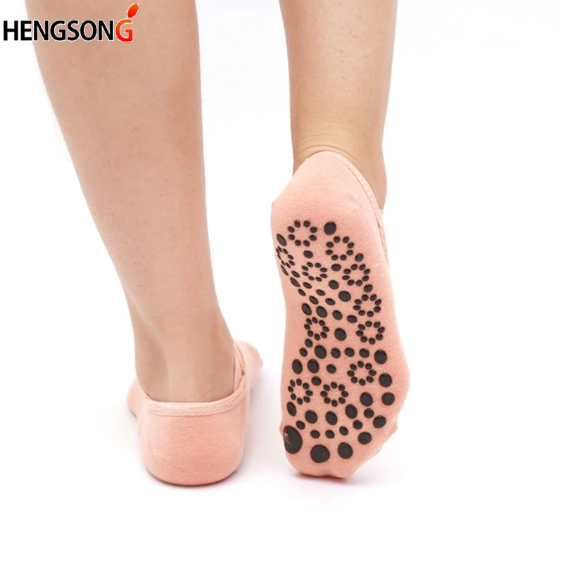 Women Anti Slip Bandage Socks Solid Color Cotton Room Yogo Sock Elastic Floor Socking Slippers