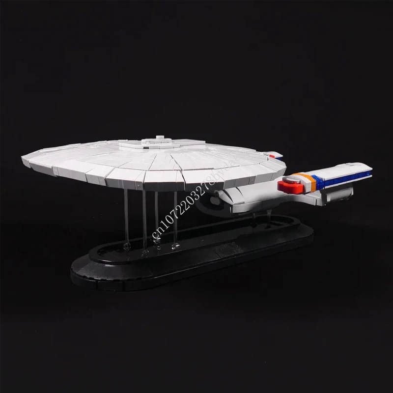 

1771PCS USS Enterprise (NCC-1701-D) Space War Military MOC SpaceShip Battle Model Building Blocks DIY Education Model Toys Gift