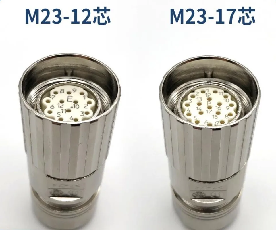 

Кодировщик обратной связи сигнала M23, разъем 633, разъем серводвигателя, женская головка, 12-жильный 17-жильный кабельный разъем