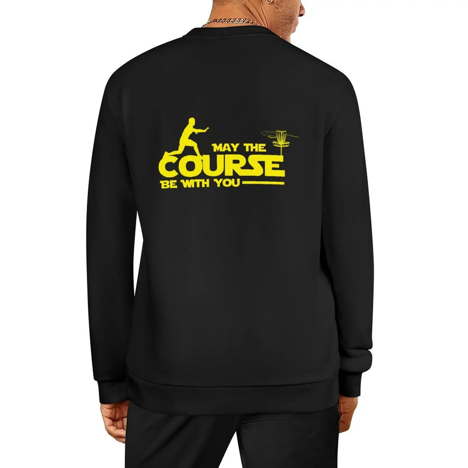 

Exclusive Disc Golf 'May The Course Be With You' Pullover men's winter sweater korean autumn clothes tracksuit men hoody