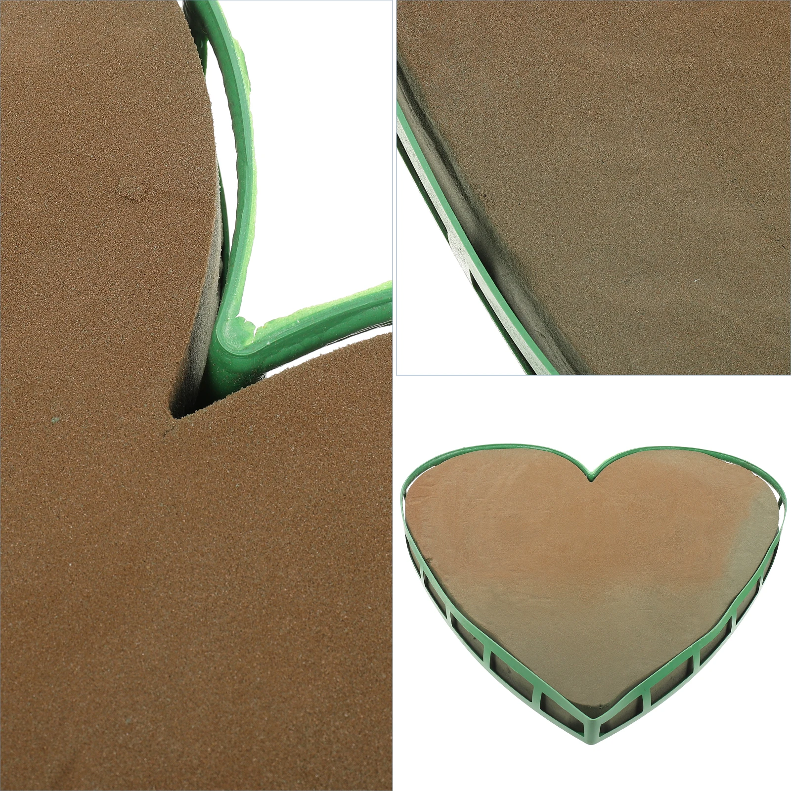 1 szt. Kwiatowa dekoracja na samochód ślubny, błotnozielona, duży rozmiar, losowy styl, płytka do samodzielnego aranżowania kwiatów, przyssawka, łatwa instalacja, dekoracja domu i sklepu.