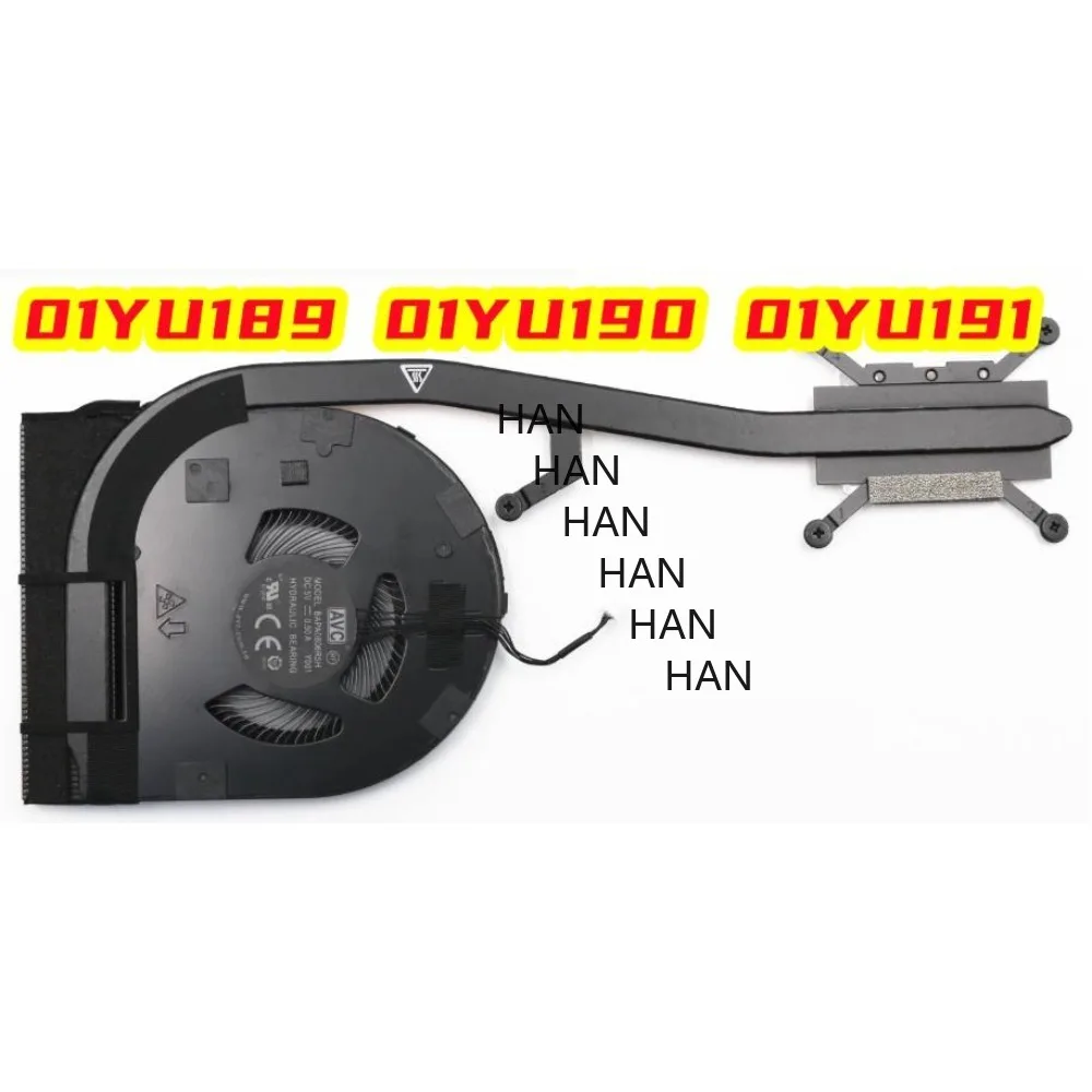 

Новый оригинальный модуль вентилятора Thinkpad T490 01YU189 01YU190 01YU191, кулер, вентилятор радиатора, радиатор