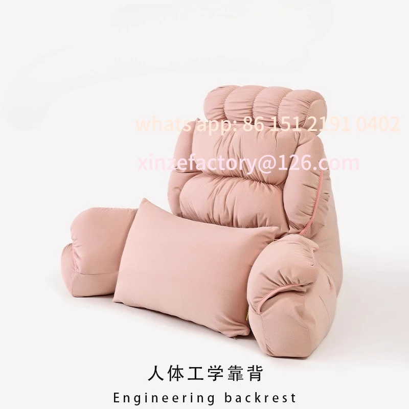 

Customizable couch soft bag large backrest bed pillow sofa pillow