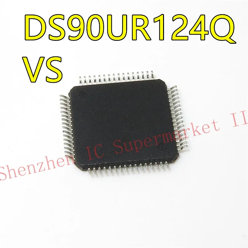 In Stock New&original DS90UR124QVS 24FPDII() 5-MHz to 43-MHz DC-Balanced 24-Bit FPD-Link II Serializer and Deserializer Chipset