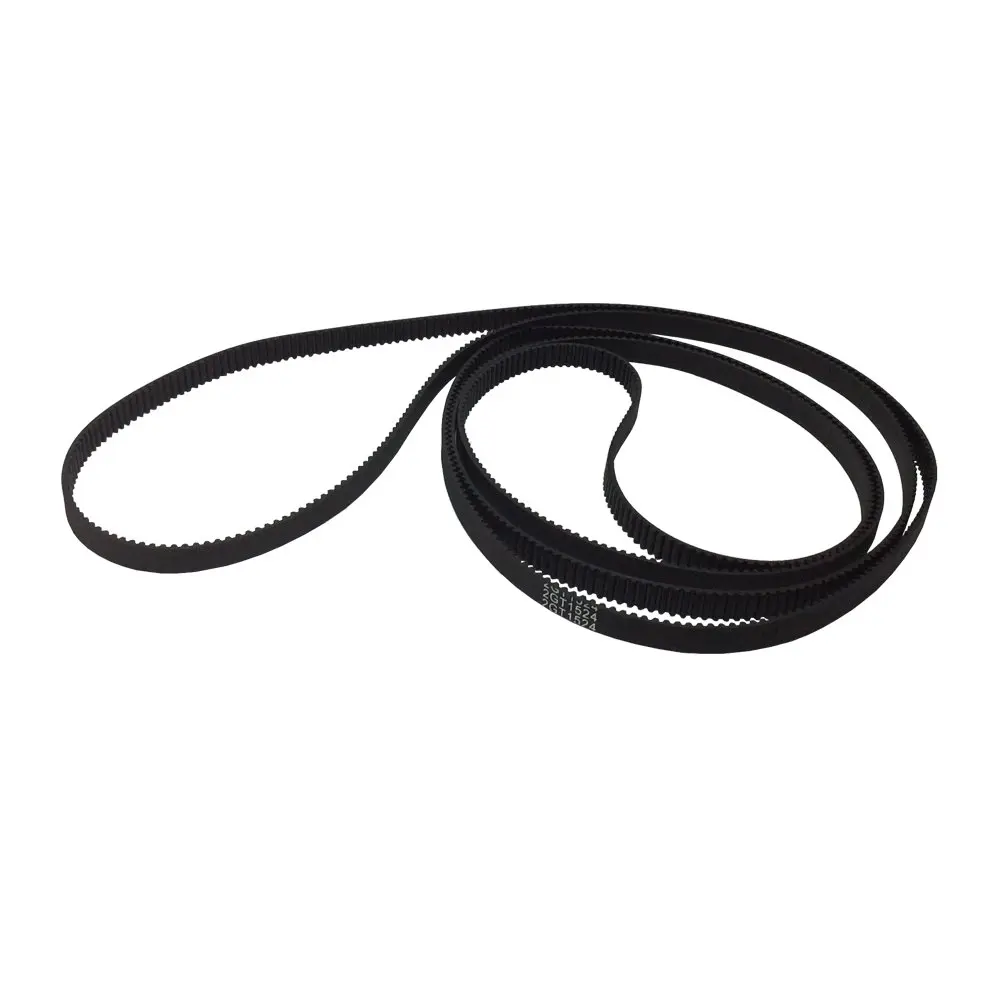 2GT Driver Belt 1524-2GT-6 Timing Belt in Closed Loop Rubber L=1524mm W=6mm 762 Teeth Pack of 10pcs