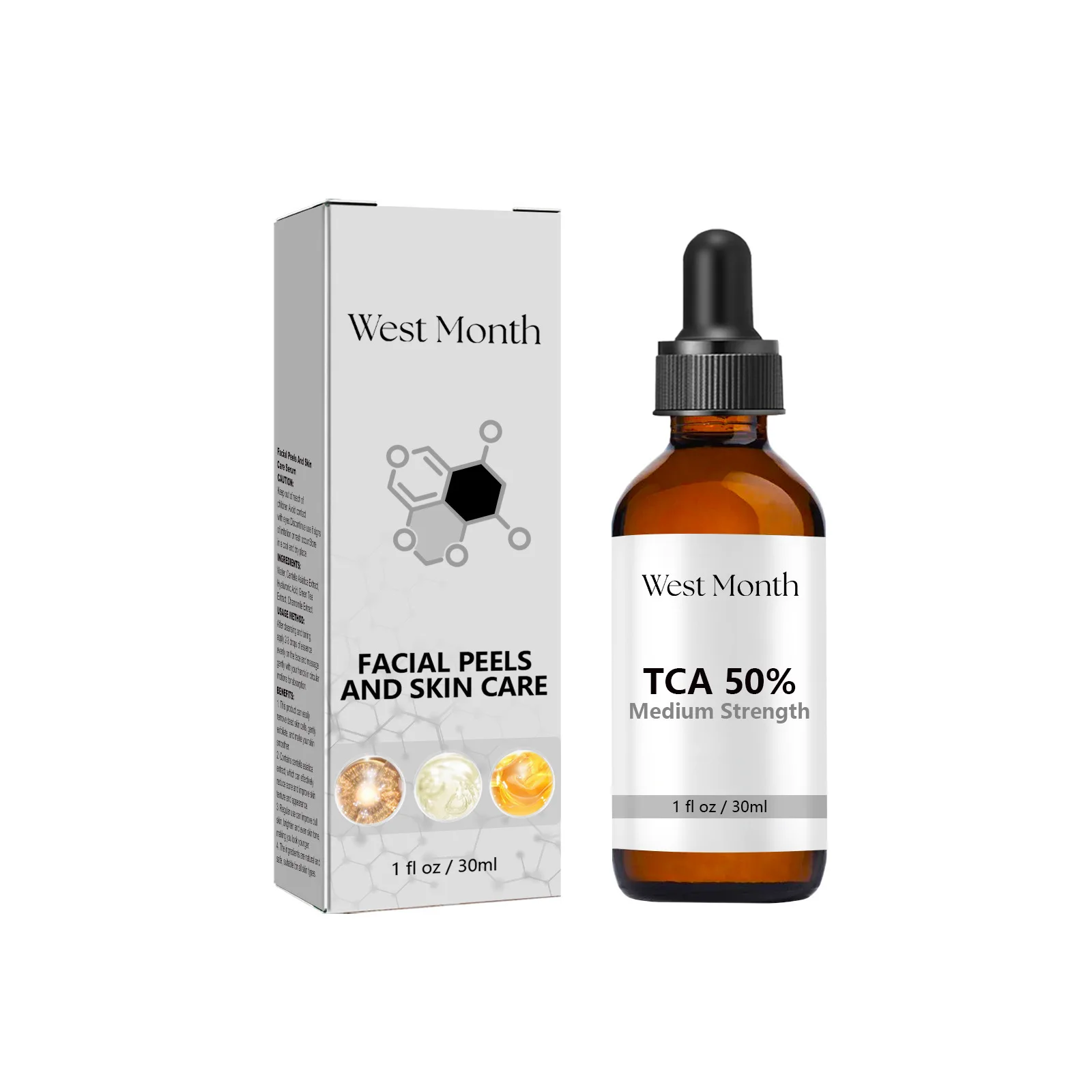 Acne Treatment Serum Remove Dead Skin Fade Pimples Spots Improve Dullness Repairing Whitening Facial Exfoliating Peeling Essence