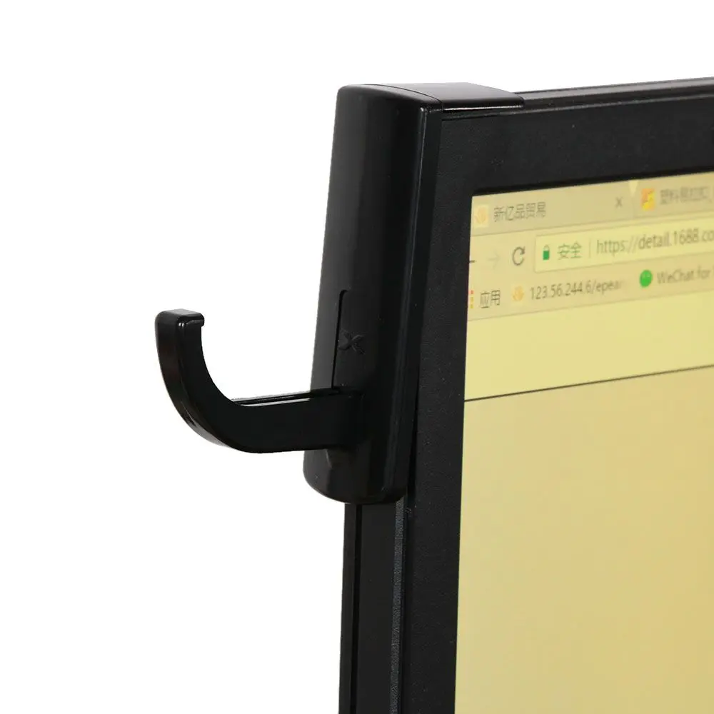 Storage Adhesive Household Headphone Hook Monitor Holder Plastic Stand Earphone Accessories