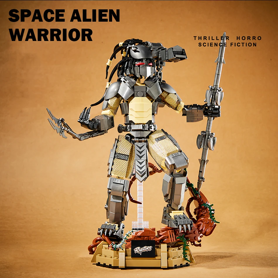 MOC Space Alien Warrior Monste – обзор и цена Model Kit Robocop