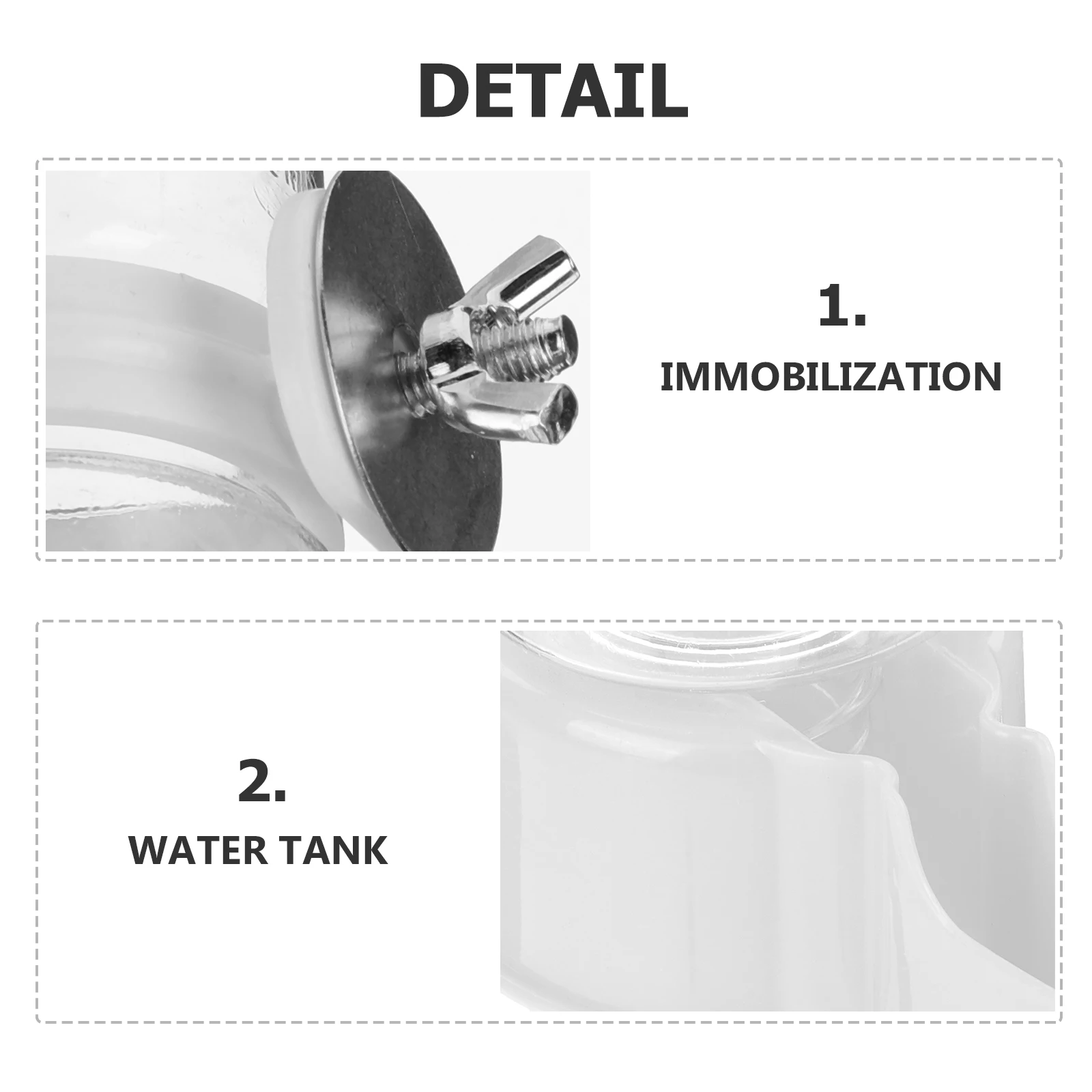 

Bird Water Feeder Plastic Durable Automatic Bird Cage Water Dispenser for Parakeets Parrots Pigeons Pet Supply