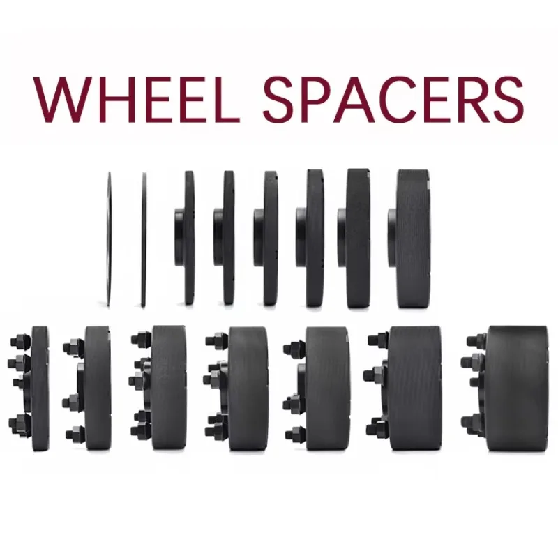 Custom Wheel Hub Spacers 3mm to 70mm Forged 6061 T6 7075 T6 Aluminum Hubcentric Bolt Pattern Adapter Made to Order MOQ 2pcs