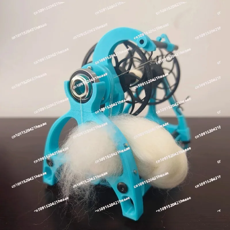 

Suitable for Dog hair, Cat hair,wool, Cotton, Free speed adjustment, 12V Electric Spinning Wheel, Carbon Fiber Flywheel arm,