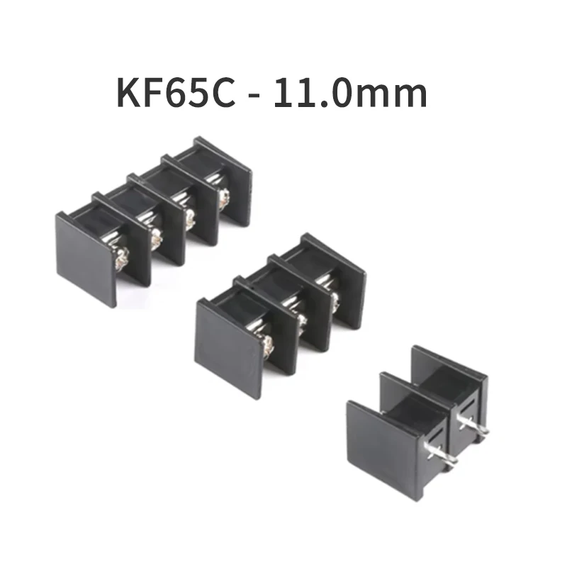 (10 Pieces) KF65C - 11.0 - 2P ~ 9P Direct Plug 300V/20A 11mm Pitch Fence Type Terminal Block Medium Pin Position EX65C