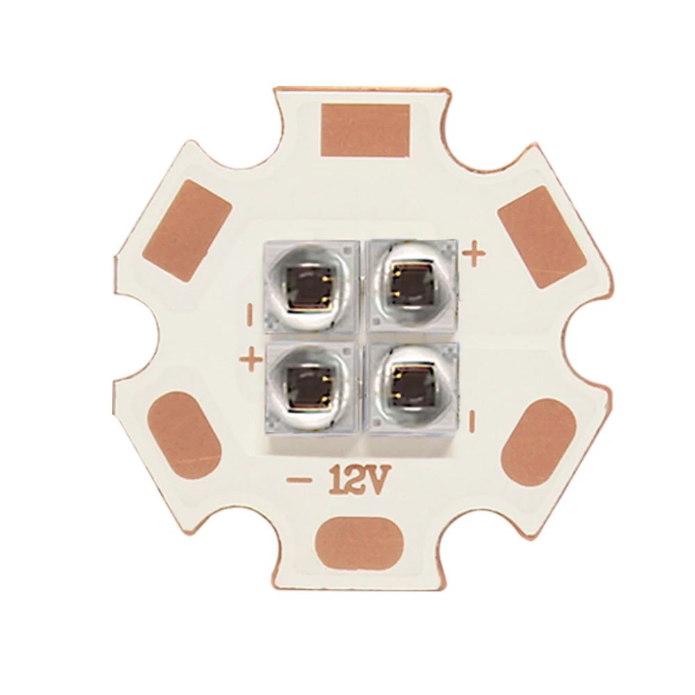 IR LED 10W High Power Chip Beads 1000nm 1150nm 1200nm 1300nm 1500nm1600nm Infrared FarRed Diode Lamp for DIY Night Vision Camera
