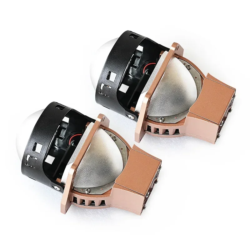 Huge 30000lm Output 3 Inch Bi LED Laser Projector Lens Retrofit Kit for Your Vehicle Headlights