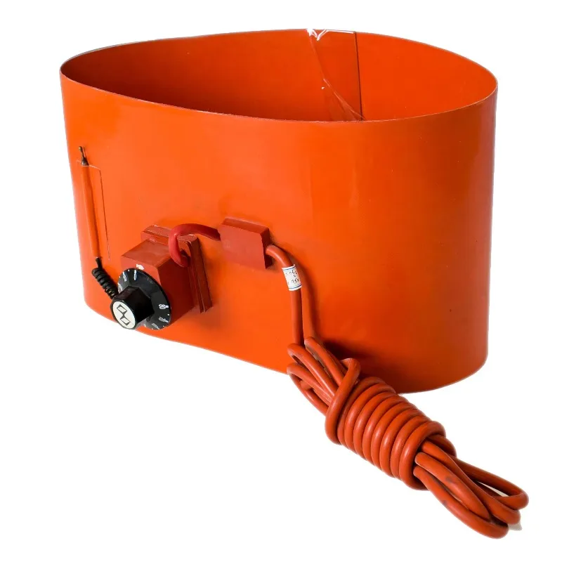 

125*1740mm 1200W 220V Flexible Silicon Band Drum Heater Blanket Barrel Gas for 208L Drum