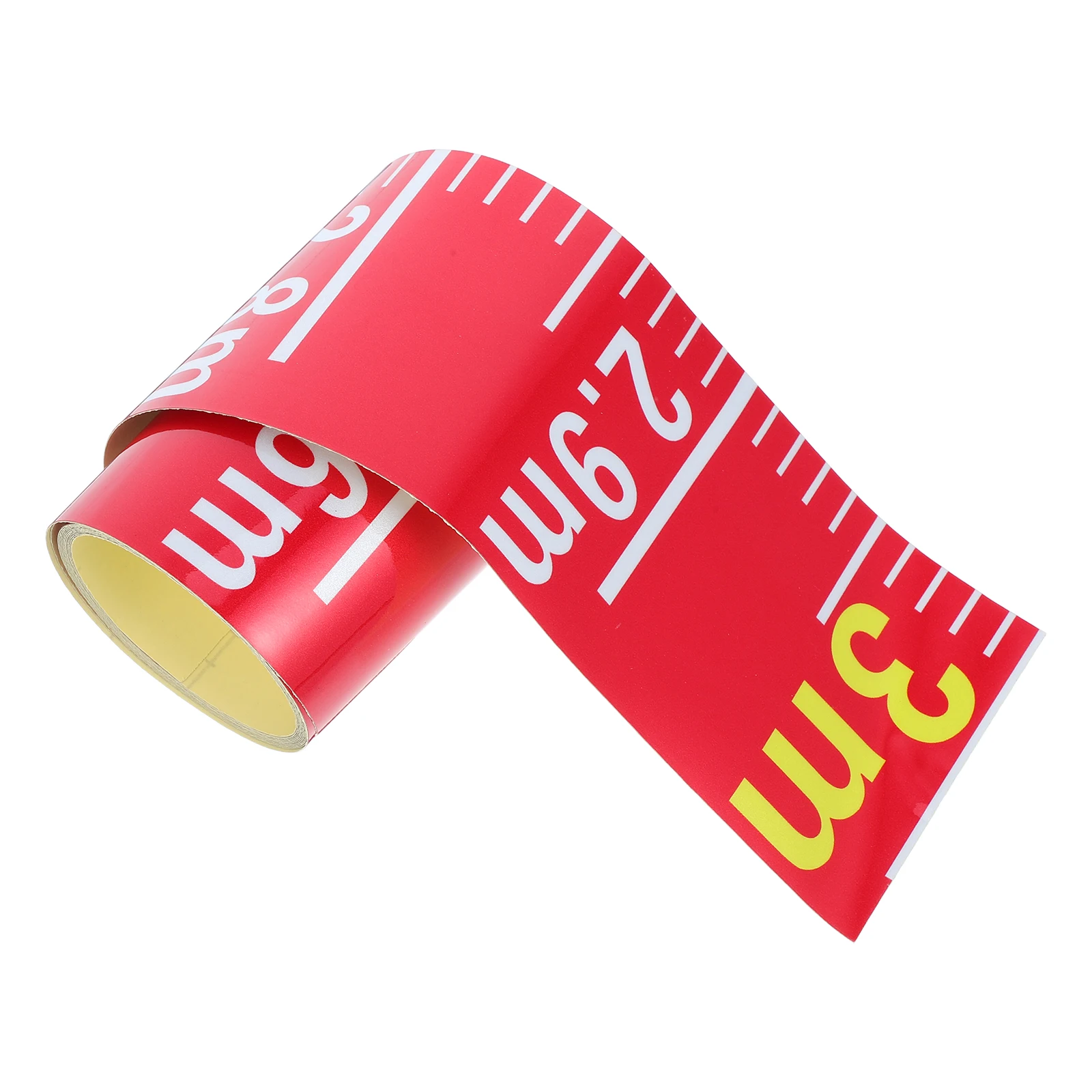 Water Level Ruler Sticker Liquid Gauge Meter Adhesive Measuring Tape Indicator of Pvc Scale Height Measurement Stickers for