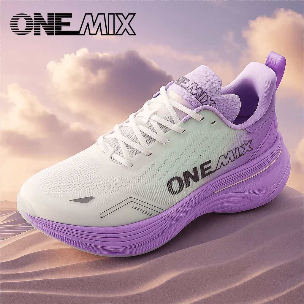 

Женские профессиональные кроссовки OneMix с улучшенной амортизацией, унисекс, дышащие, нескользящие и износостойкие.
