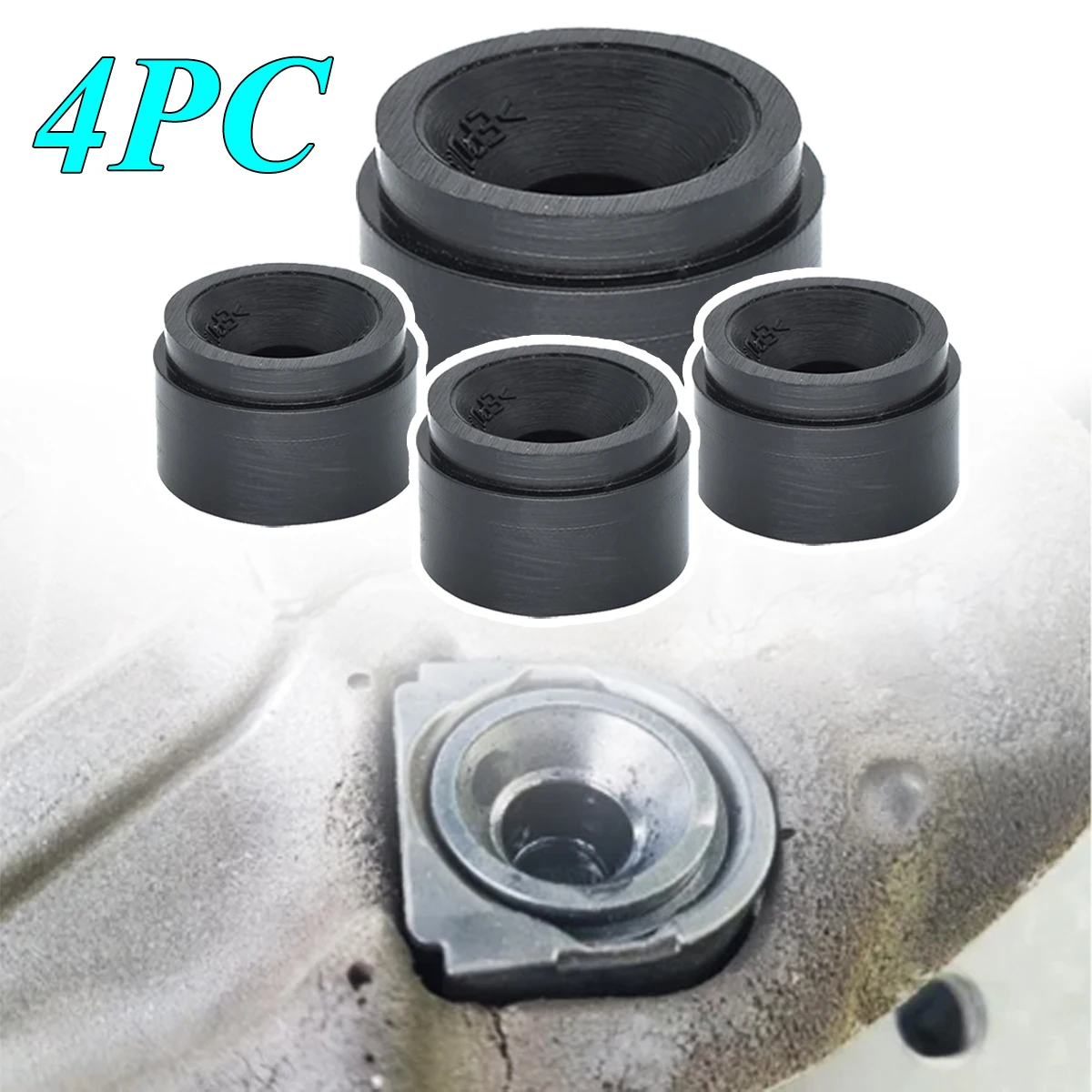 

For BE Beetle CC EOS GOC Golf Cabriolet Jetta Car Engine Cover Rubber Bungs Clip Push-on Connector Grommet Stop Bushing Absorber