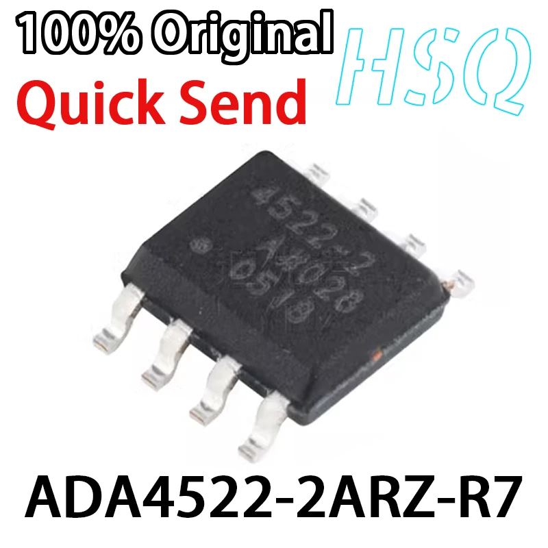 1PCS ADA4522-2ARZ-R7 4522-2 SOP-8 Operational Amplifier Chip IC Brand New Original