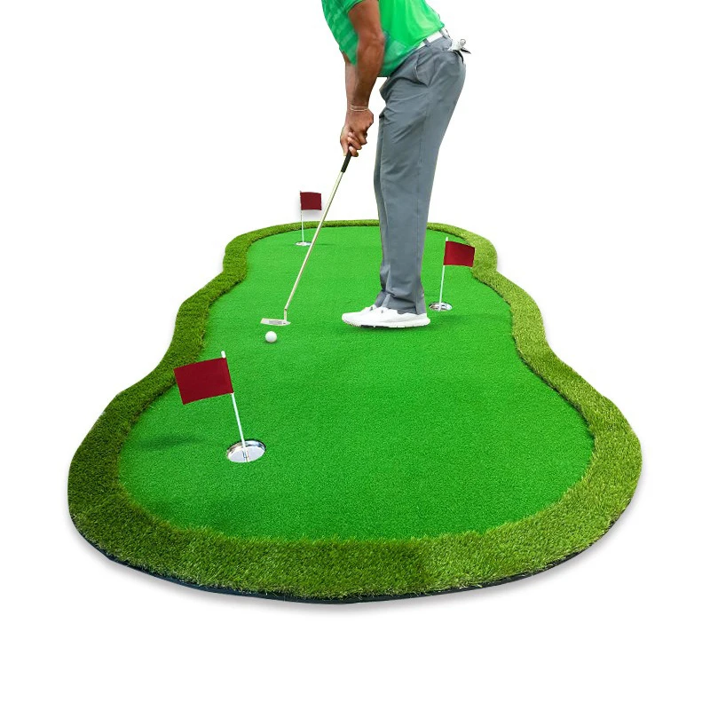 Cobertor de prática de colocação portátil de golfe verde artificial