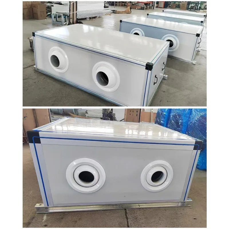 Water-cooled purification ceiling fresh air unit central air conditioner, water-cooled jet combined air conditioner