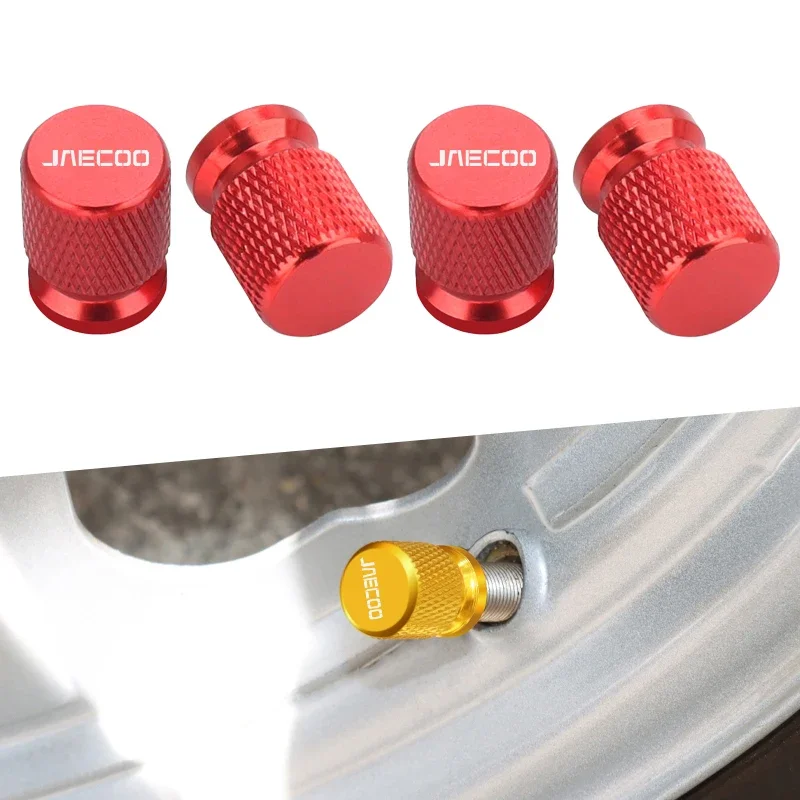 4Pcs Car Tire Valve Caps Wheel Tires Cover for Chery Jaecoo J7 J8 7 Tiggo 8plus 8 5 Plus 7pro Max Omoda 5 C5 Arrizo Accessories