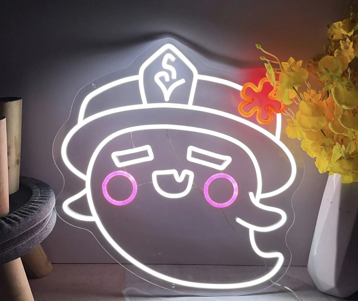 

Cinnamoroll Anime Neon Sign Kid Gift Dimmable Sanrio Night Light USB Power for Bedroom Playroom Nursery Man Cave Bar Club Decor