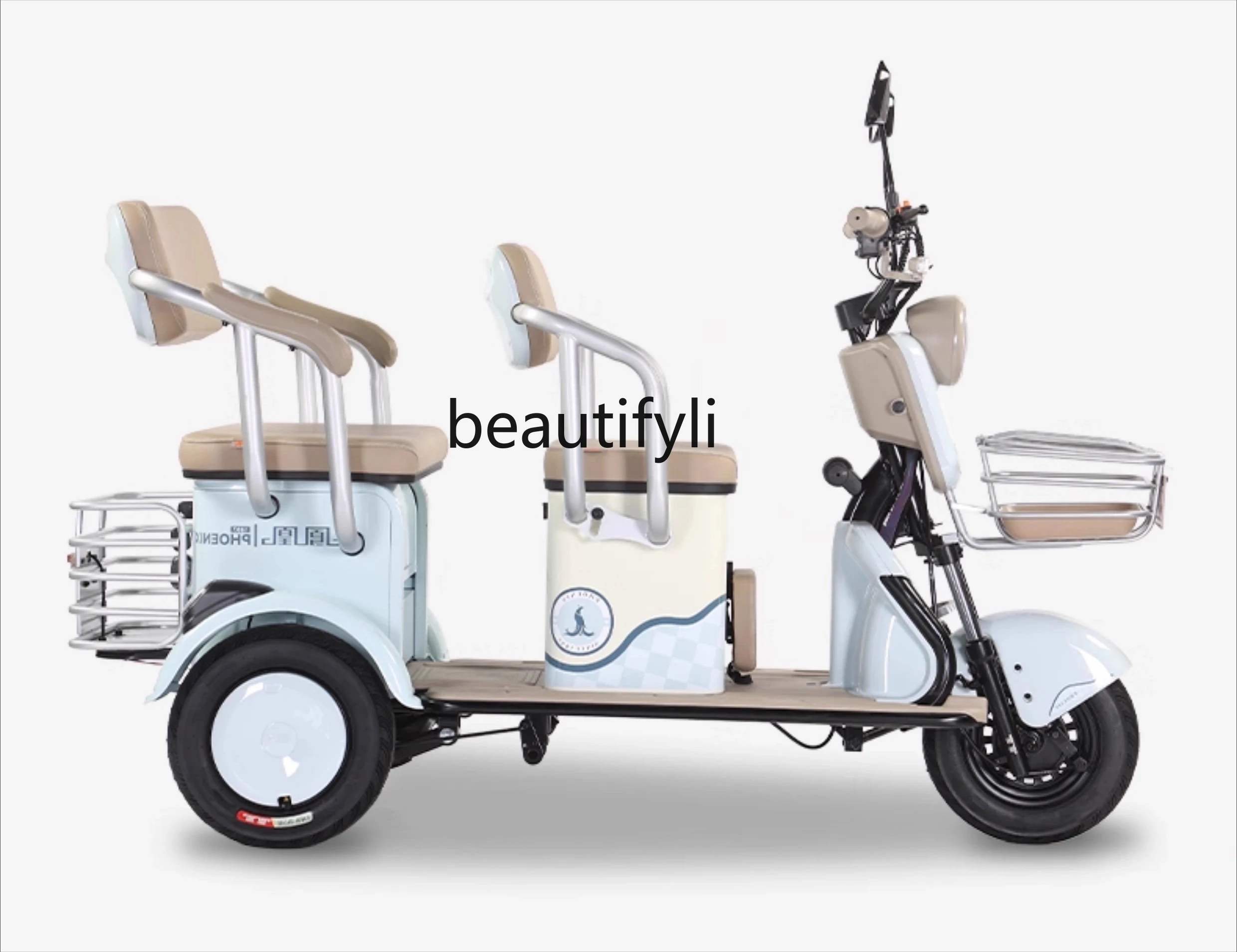 

Electric Tricycle for Home Use, Small and Covered, Suitable for Elderly, Electric Vehicle for Transportation