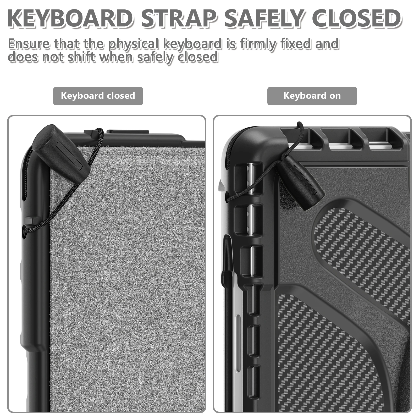 Heavy Duty Case For Microsoft Surface Pro 13 12 11 10 9 8 7 Plus 6 5 4 2-in-1 360 Rotatable Cover For Go 1 2 3 4 With Hand Strap