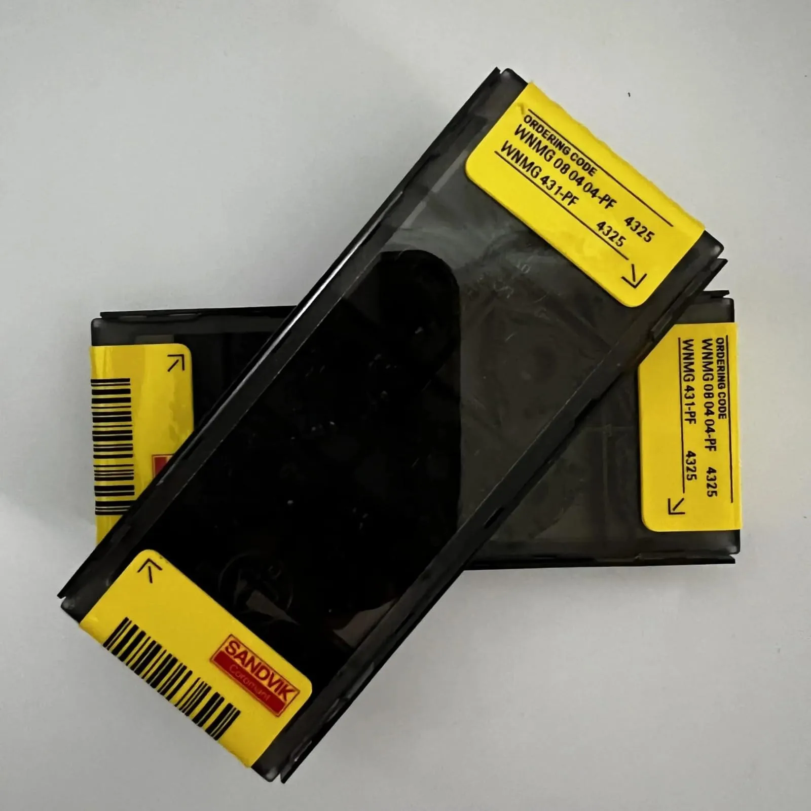 

Original SANDVIK / WNMG080404-PF 4325 / Hard alloy CNC Blade 10 Pcs