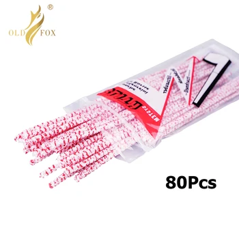 Old Fox 80szt Środki do czyszczenia fajek Palenie tytoniu Czyszczenie fajek drewnianych Fajka do palenia Czyste akcesoria Narzędzie do czyszczenia