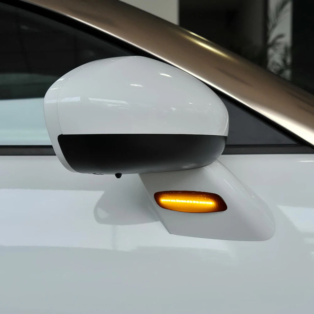 Para Peugeot 207 308 3008 5008 RCZ Partner para Citroen C3 C4 C5 DS3 DS4 LED intermitente lateral marcador guardabarros luz de señal de giro dinámica