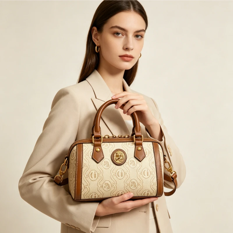 

Luxury Women's Handbag Leather Tote Bag Design Classic Elegant By Brand Famous Designer Spacious And Stylish For Everyday