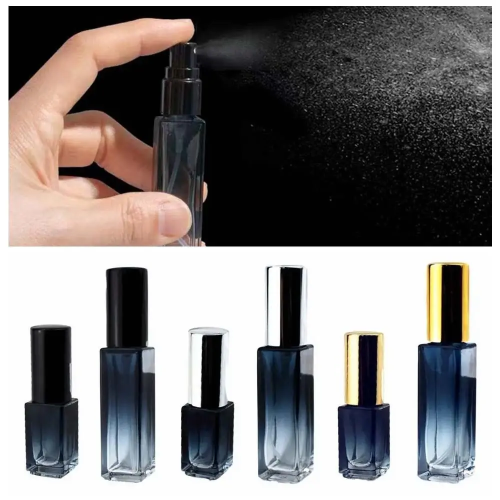 Bouteille vide rechargeable, récipient de liquide, atomiseur de voyage auto-pompe, distributeur d'outils de beauté, vaporisateur en verre, maquillage