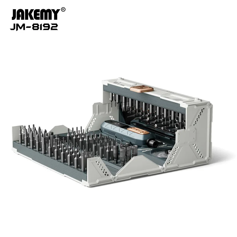 JM-8192 Jakemy Multifunctional Precision Screwdriver Set 180 In 1 Manual Multi Magnetic Screw Hand Tools Household Phone Repair