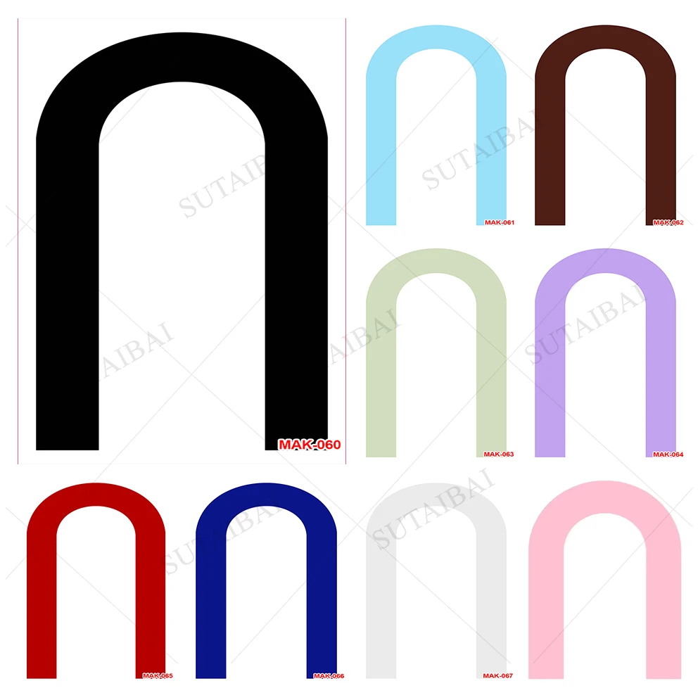 

Настенное покрытие с открытой аркой, двусторонняя печать, 3d Радужный фон для дня рождения, детского душа, свадебный декор (без подставки)