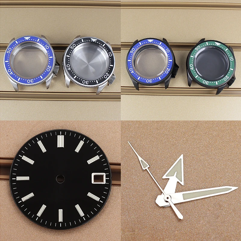 Dive 20bar at 3.8 SKX 38mm Watch Case Ceramic Bezel Sapphire Glass For SKX007 Seiko NH34 NH35 NH36/38 Movement 10ATM Watch Parts