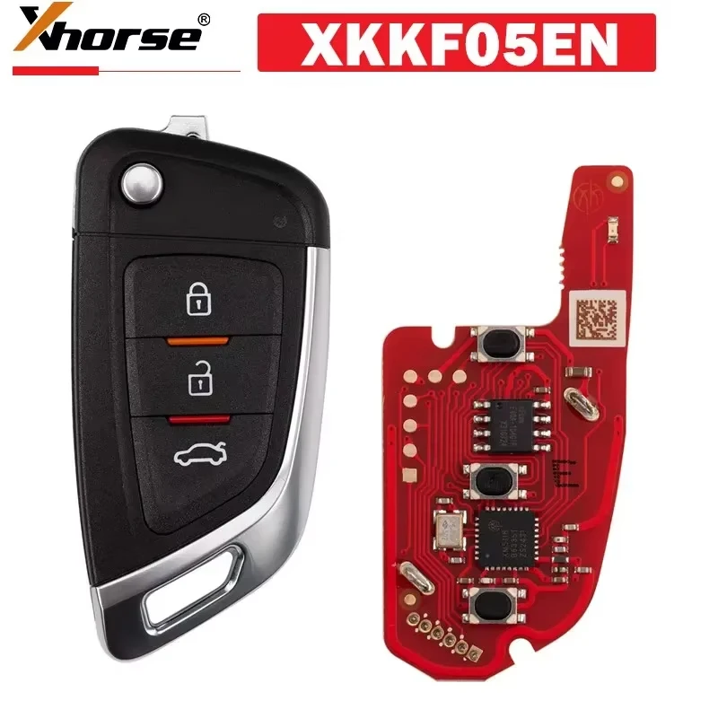 

5 шт./лот XHORSE XKKF05EN складной ключ в форме лезвия универсальный флип D.F стильное обновление версия XKKF02EN работает для MAX Pro VVDI2
