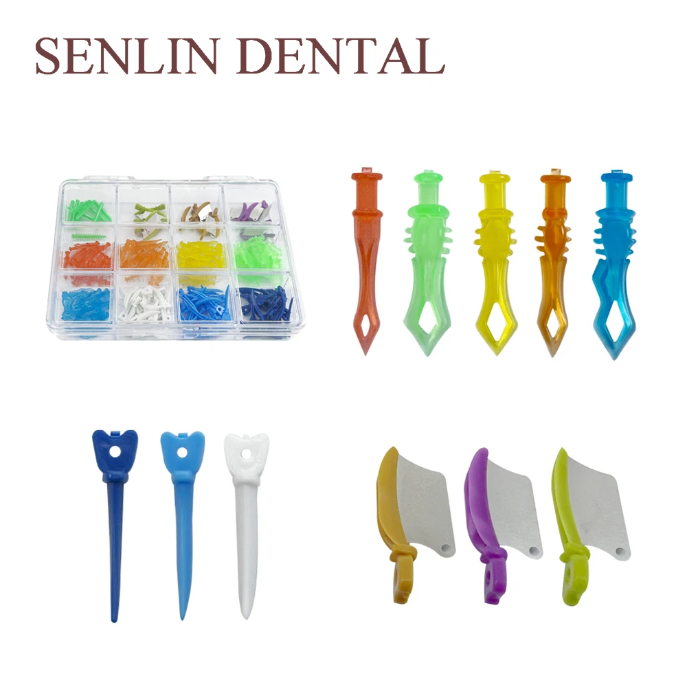 

185 шт./кор., стоматологические межпроксимальные клинья, сегментированные матричные лезвия, адаптивные межпроксимальные клинья, материалы для восстановления зубов