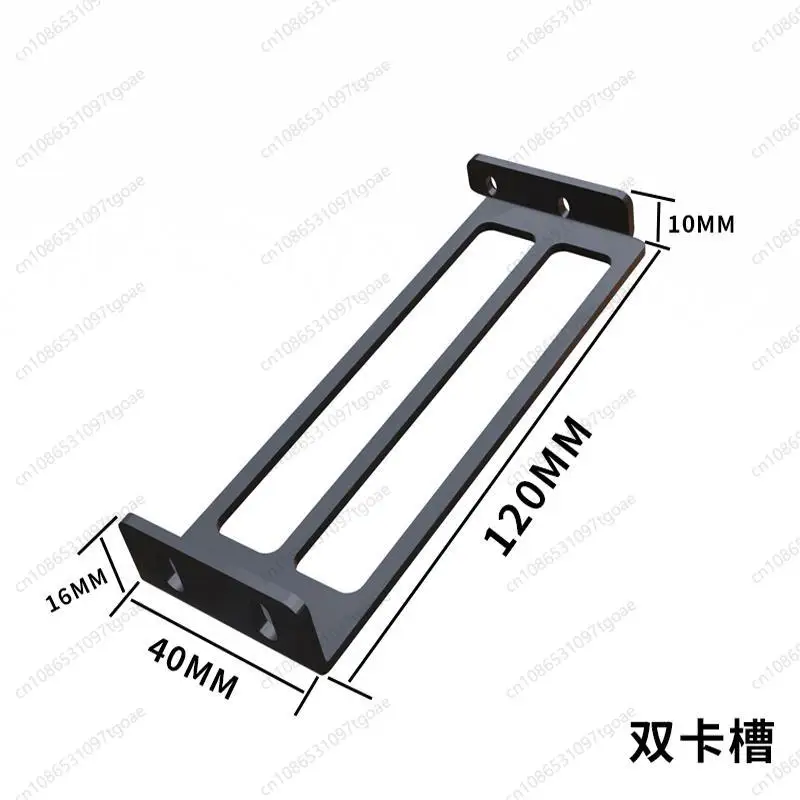 Metal PCIE Support Rack For Desktop DIY Case Graphics Card Network Sound Card Mount Bracket 2/4 Slot Selection