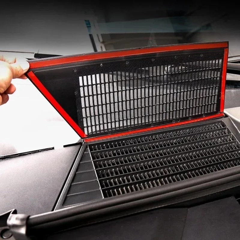 BYD SEAL EV سيارة تنفيس الهواء مصبغة حامي مكيف هواء سيارة مدخل الهواء شبكة حشرات ل BYD SEAL 2022-2025