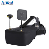 EV800D 5.8G 40CH 5 Inch 800*480 Video Headset HD DVR Diversity FPV Goggles With Battery For RC Model RC FPV Drone