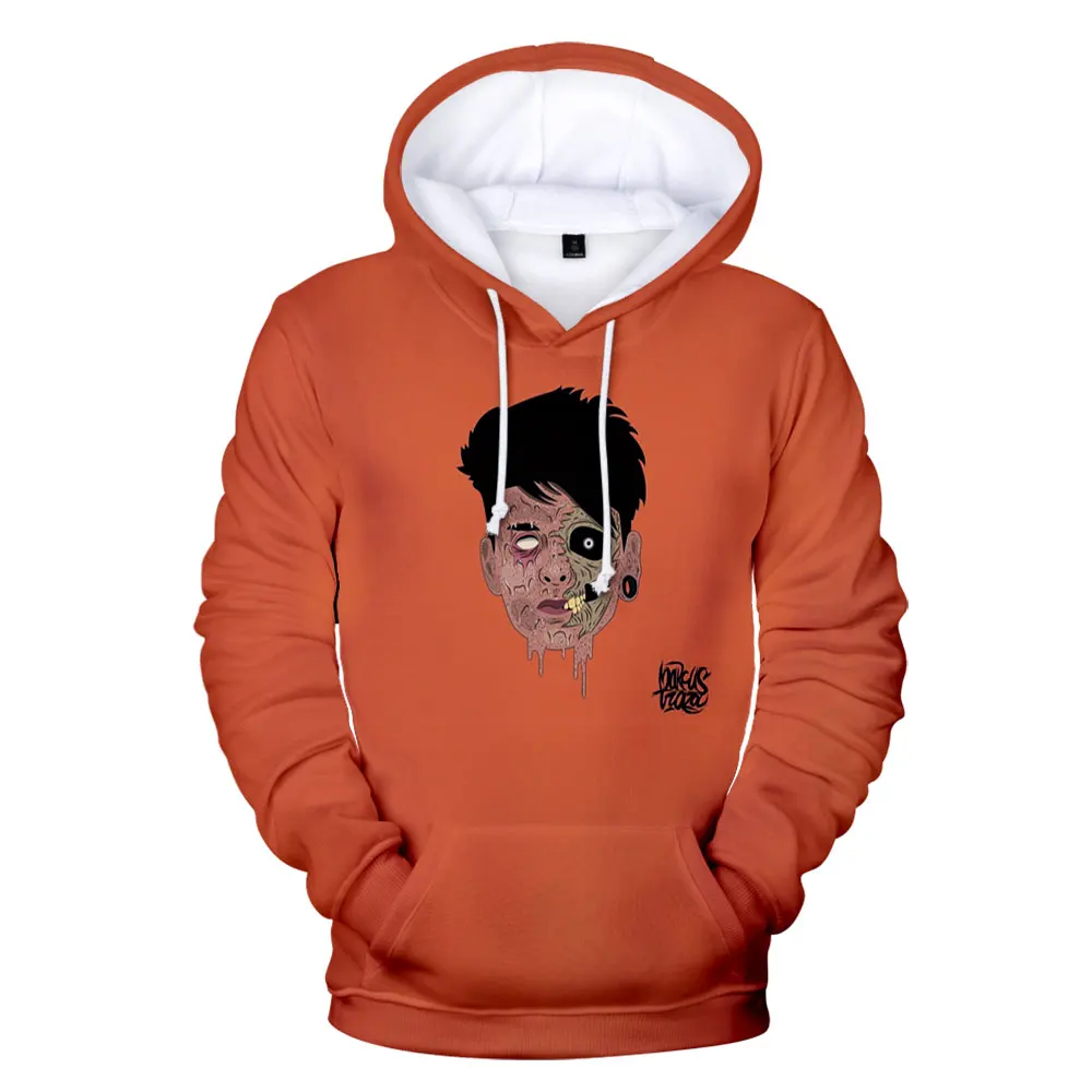 Unisex 3D na moda impressão Hip Hop Hoodie, Lit Killah, Tops confortáveis, Casual, All-Match, Harajuku