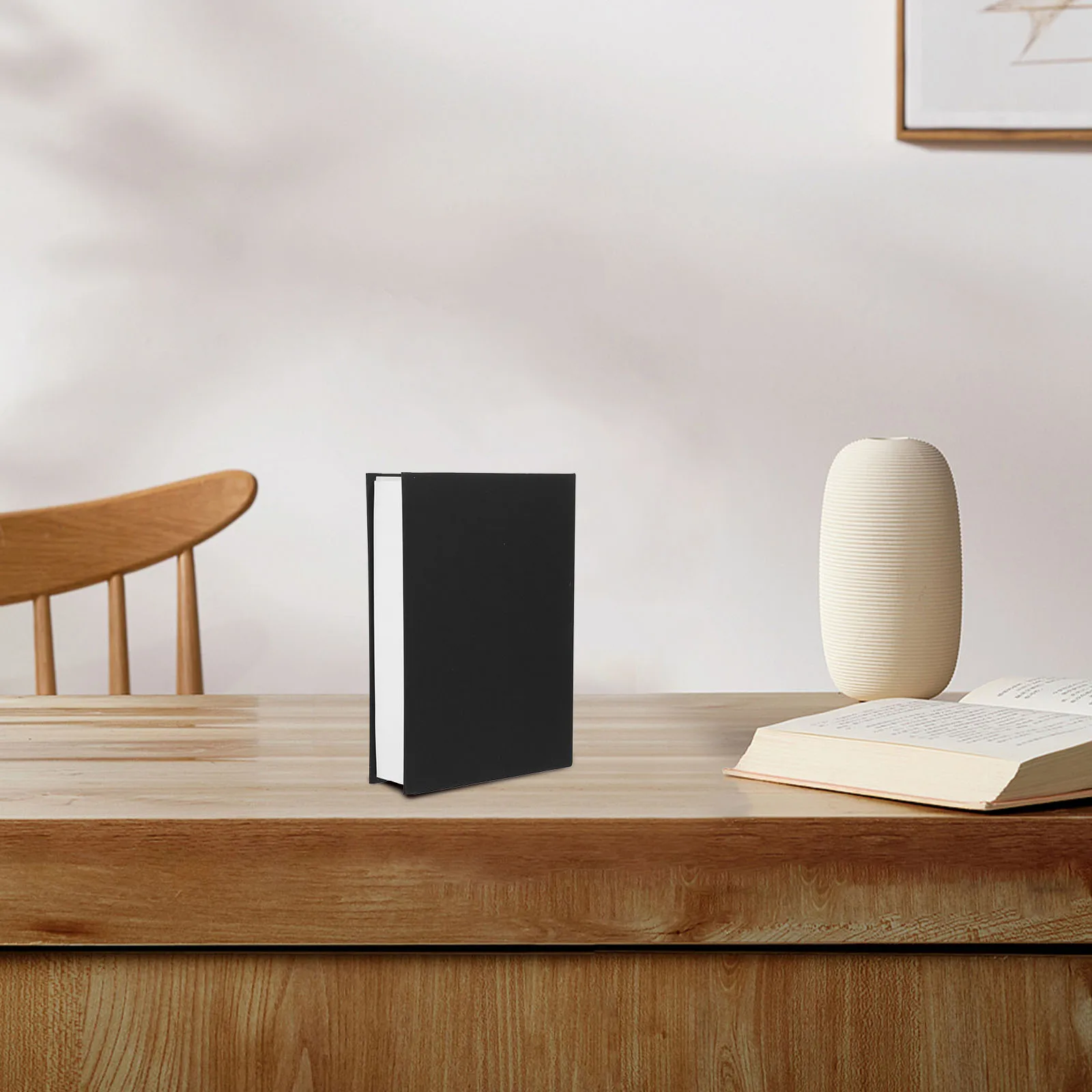 Декоративная коробка для хранения в форме поддельной книги, черная винтажная декоративная опора для книг, искусственная коробка, пространство, скрытые украшения